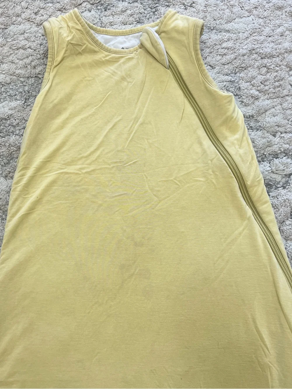 KYTE BABY Bamboo Sleep Bag Sleep Sack 1.0 TOG Yellow Large